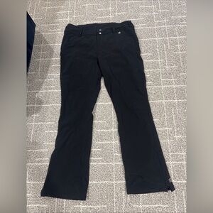 Nils black soft shell ski snow pants size 14